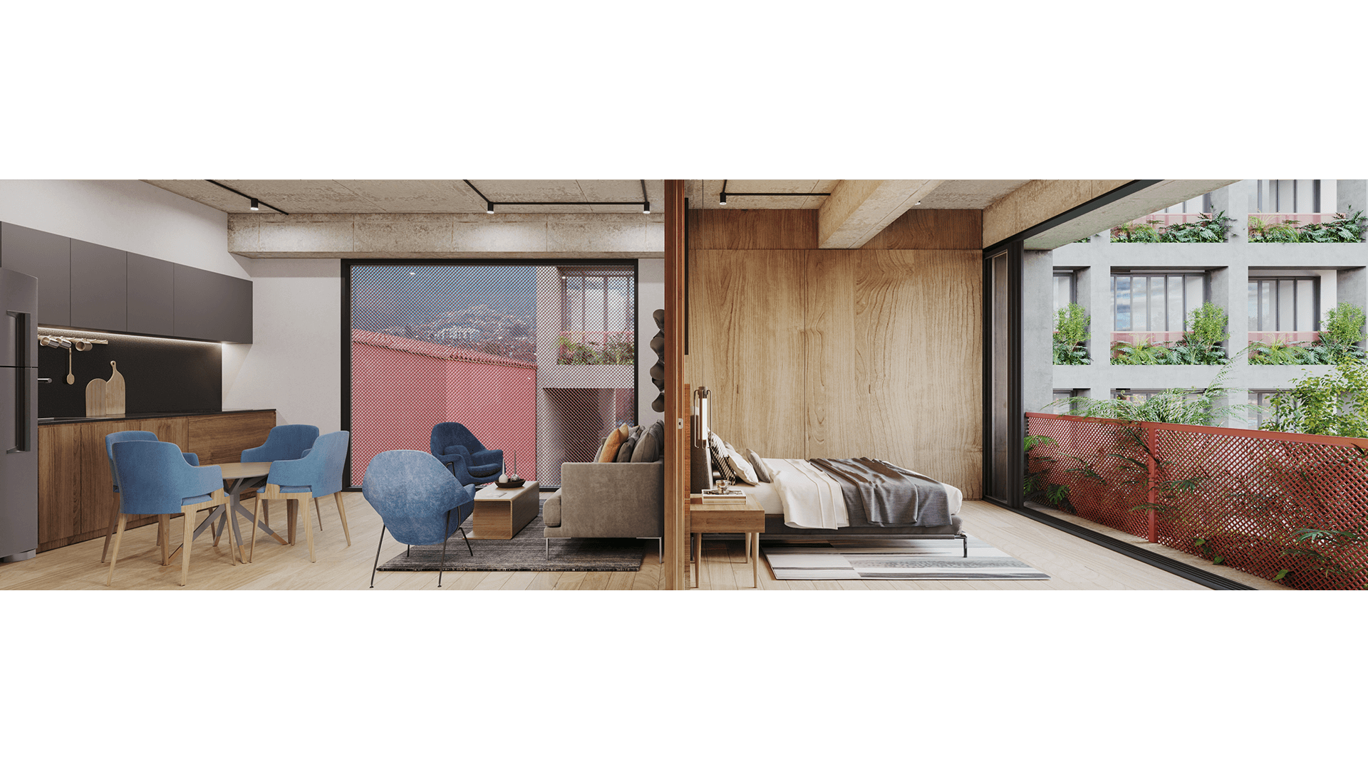 Render Macarena 2 Hab