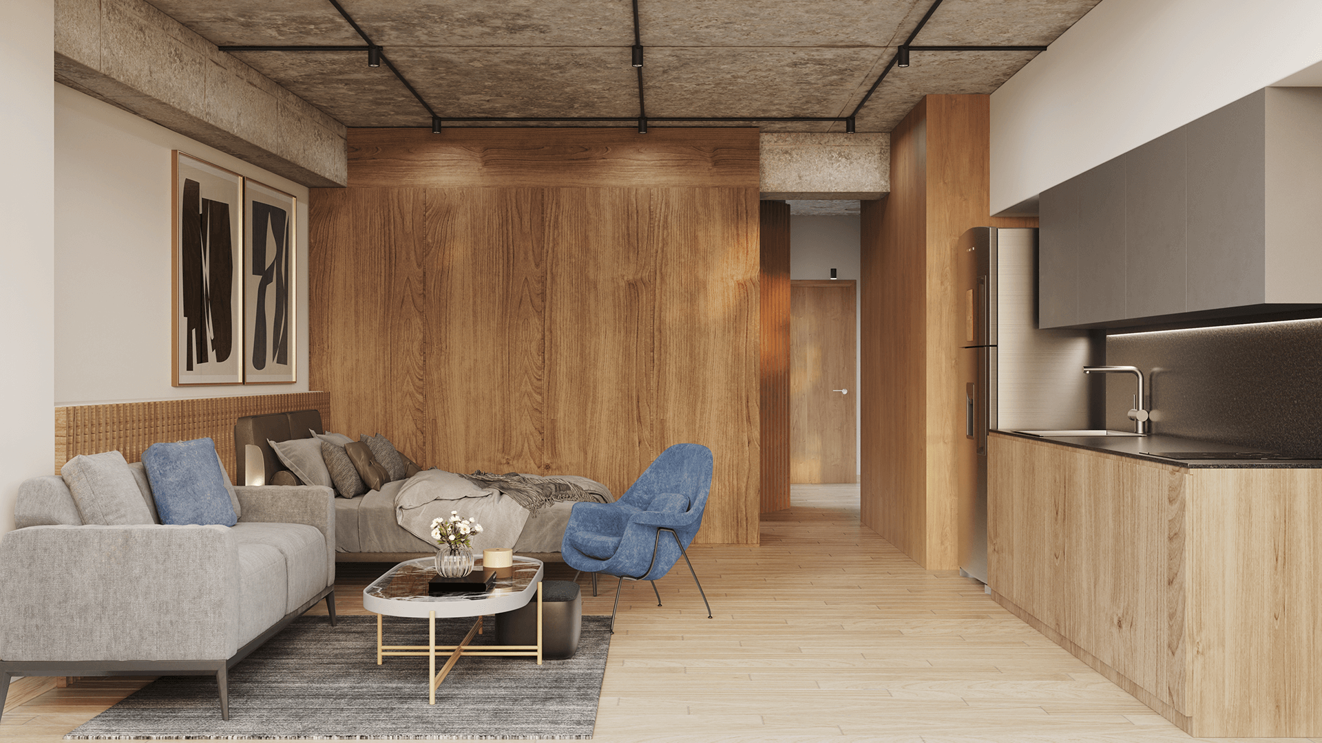 Render Santa Bárbara Loft